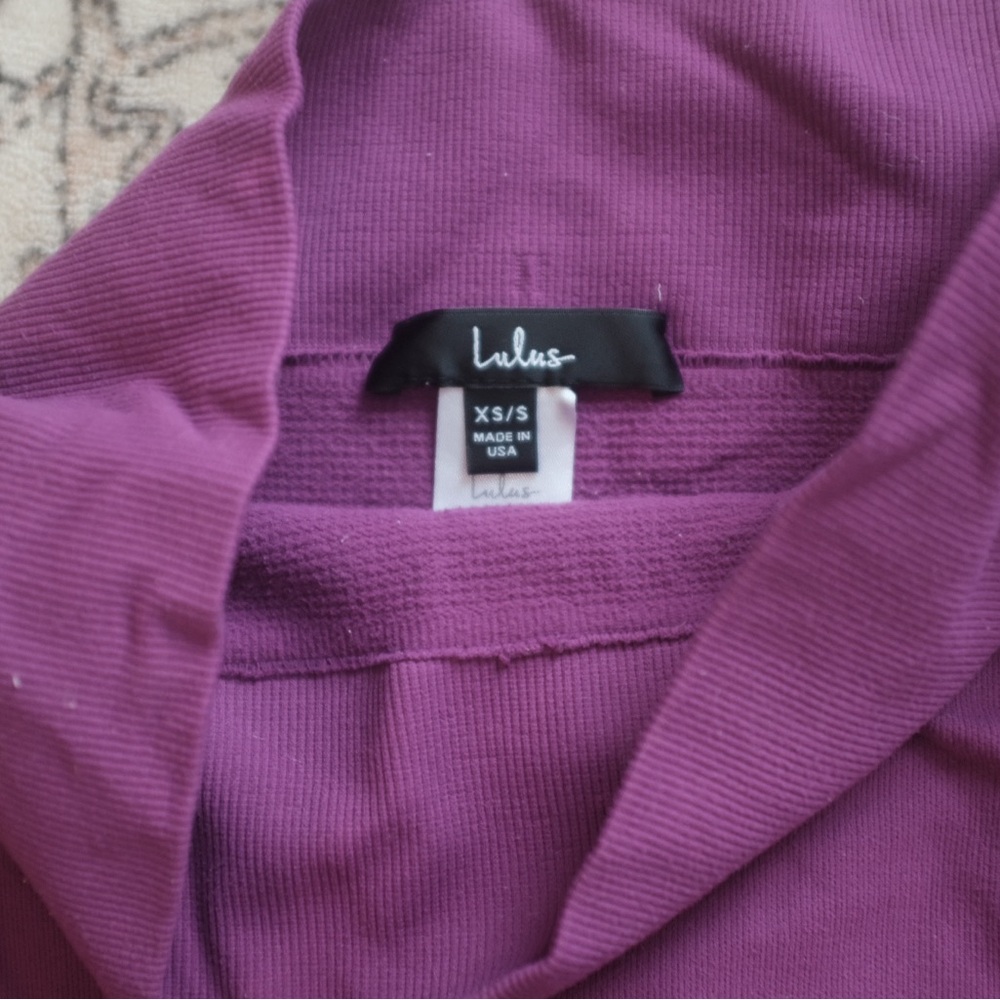 Lulu-B Vibrant Purple Athletic Shorts